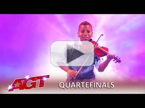 young violinist advances to "America's Got Talent" Semifinals