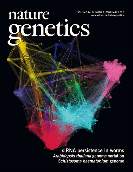 Cover of Nature Genetics