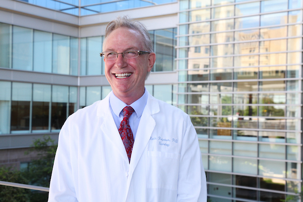 Kevin Robertson, PhD. Photo by Lane Deacon, UNC Health Care / UNC School of Medicine.