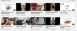 A selection of videos on the HEELS Prep YouTube channel.
