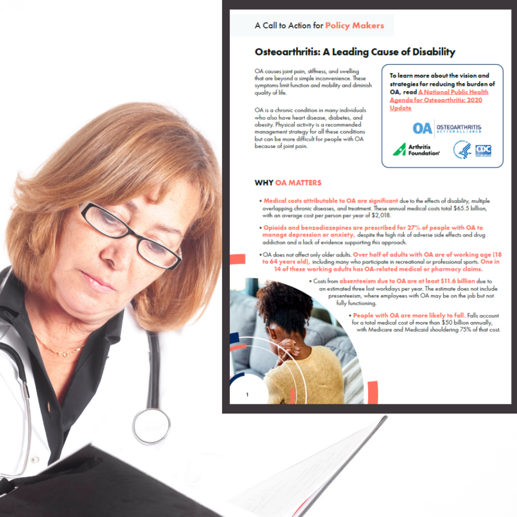 The Oa Action Alliance Arthritis Foundation And Cdc Release ‘action