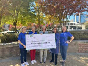 Foundation of Hope check presentation to the UNC Department of Psychiatry