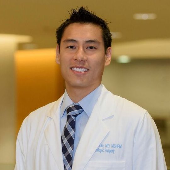 Hung-Jui (Ray) Tan, MD, MSHPM, assistant professor of urology in the Department of Urology at the UNC School of Medicine and director of the Urologic Oncology Fellowship Program