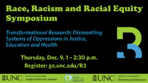 “Transformational Research, Dismantling Systems of Oppressions in Justice, Education and Health”
